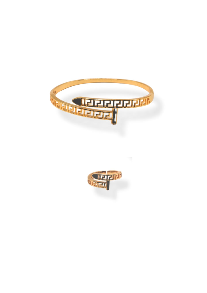 Aegean Charm - Armreif und Ring