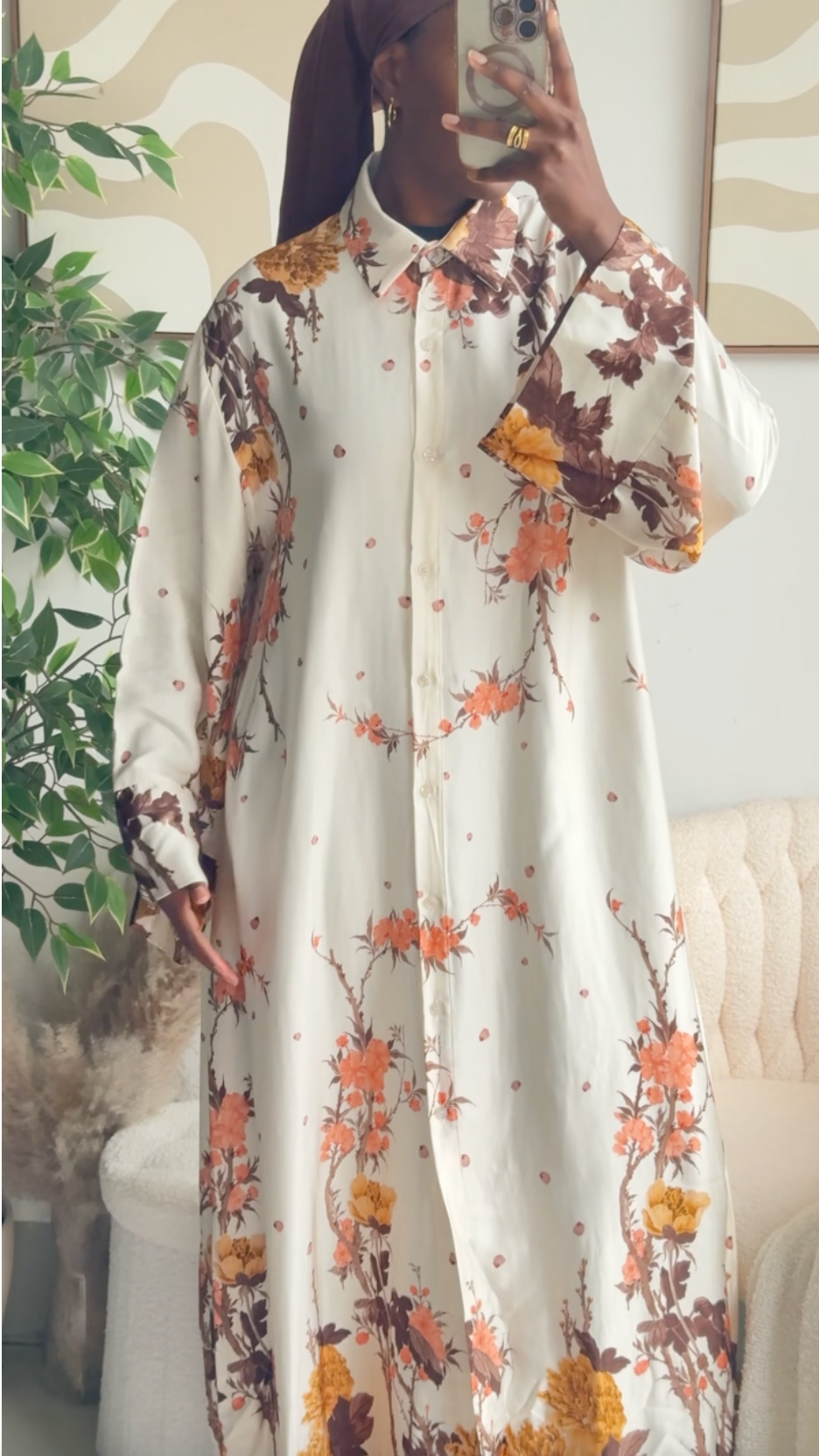 LEAF – Maxi Autumn Shirt
