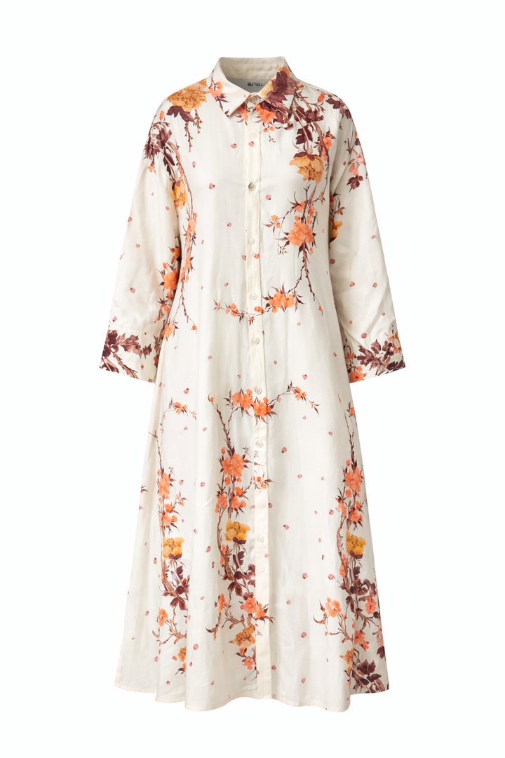 LEAF – Maxi Autumn Shirt