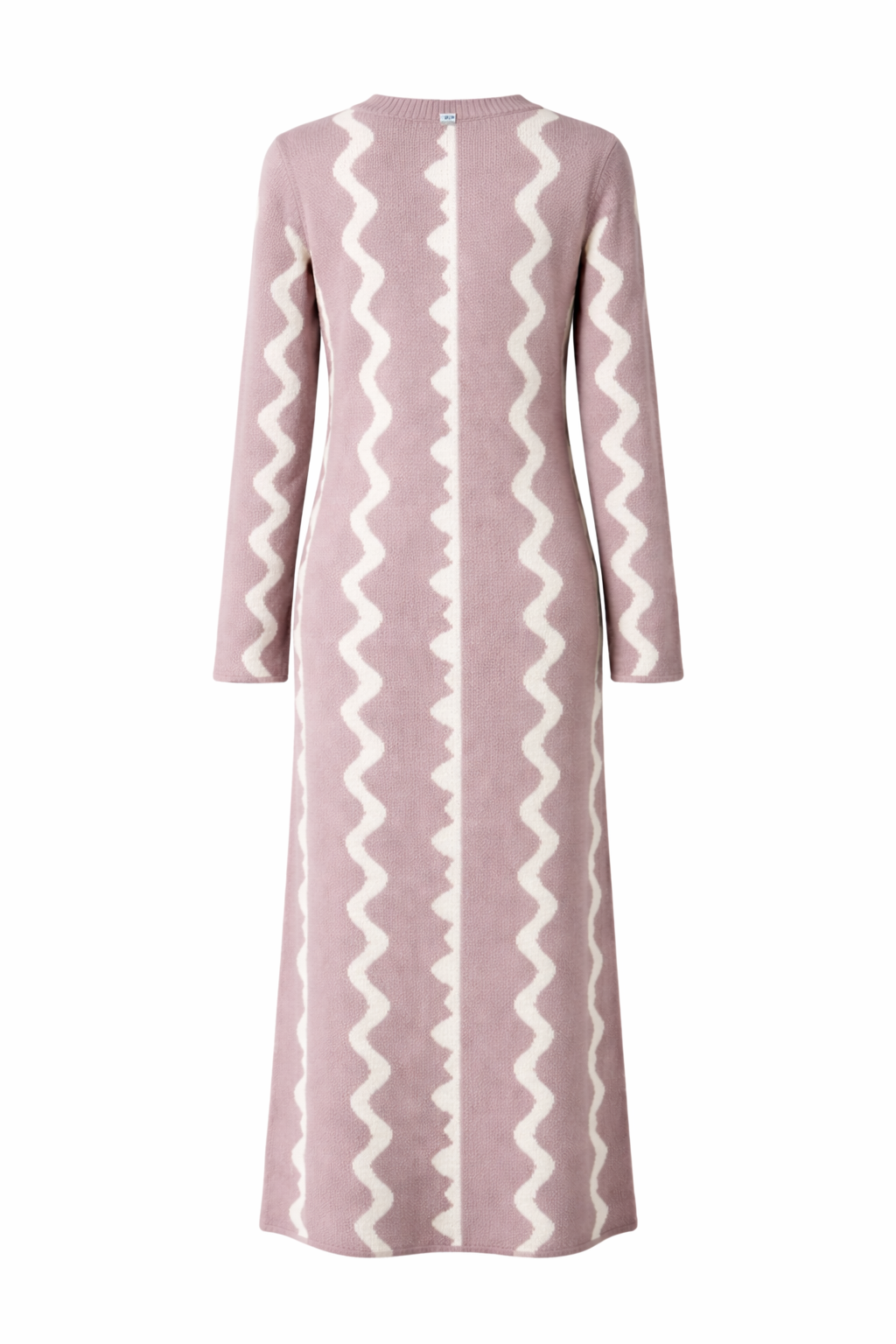 LANA – Knit Maxi Dress Taupe Wave