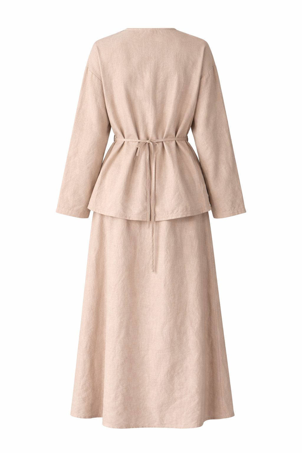 SAYALI – Cord-Zweiteiler in Sandstone