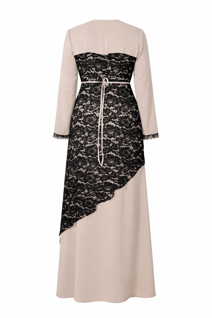 Robe ÉLARA - Taupe