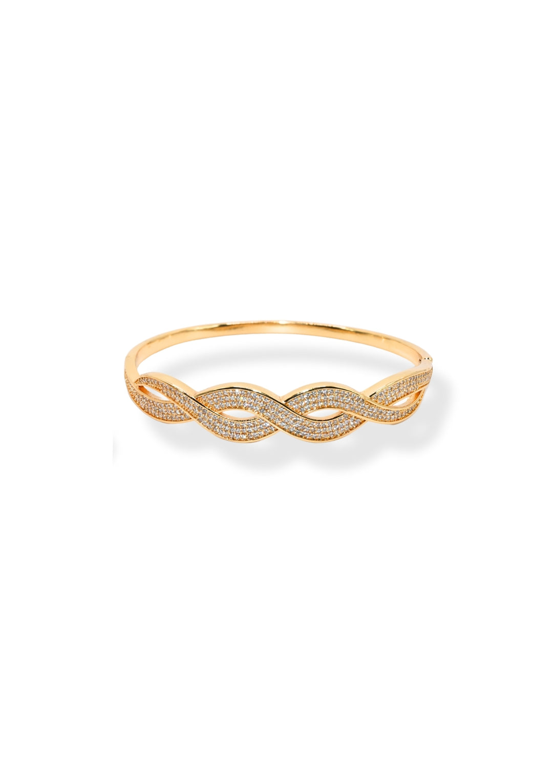 Golden Infinity - Armreif und Ring Set