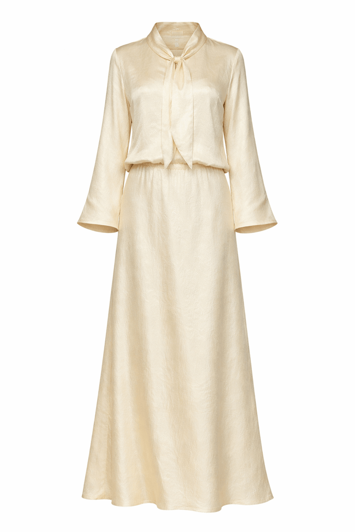 Robe LUMERA - Crème Champagner