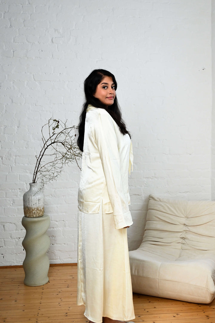 Robe LUMERA - Crème Champagner