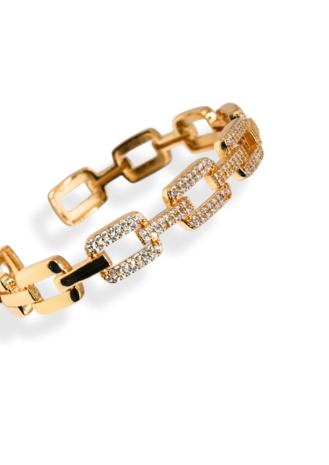 Luxury Chain - Armreif und Ring Set